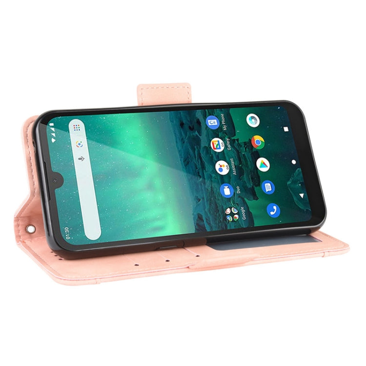 For Nokia 1.3 Wallet Style Skin Feel Calf Pattern Leather Case ,with Separate Card Slot