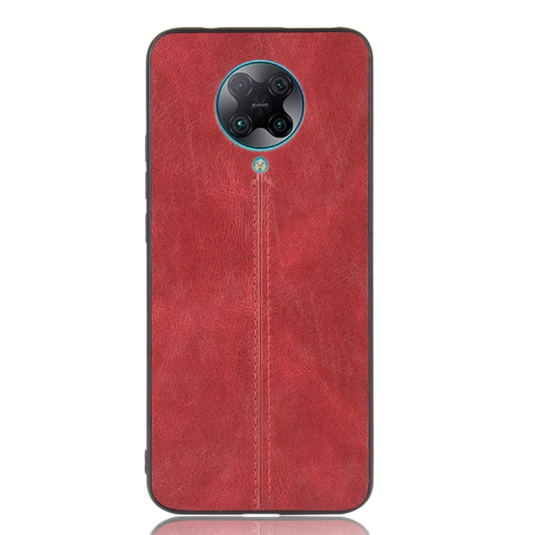 For Xiaomi Poco F2 Pro/Xiaomi Redmi K30 Pro Shockproof Sewing Cow Pattern Skin PC + PU + TPU Case