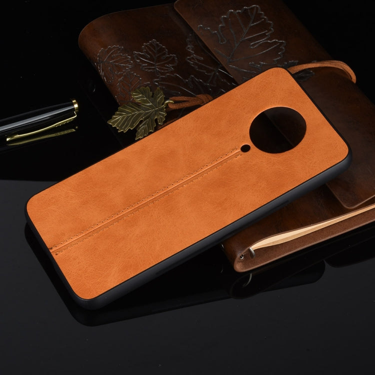 For Xiaomi Poco F2 Pro/Xiaomi Redmi K30 Pro Shockproof Sewing Cow Pattern Skin PC + PU + TPU Case