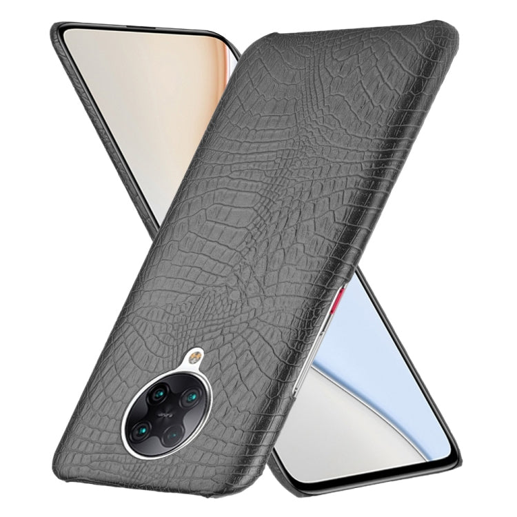 For Xiaomi Poco F2 Pro / Redmi K30 Pro Shockproof Crocodile Texture PC + PU Case