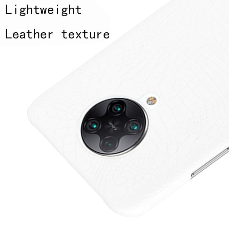 For Xiaomi Poco F2 Pro / Redmi K30 Pro Shockproof Crocodile Texture PC + PU Case
