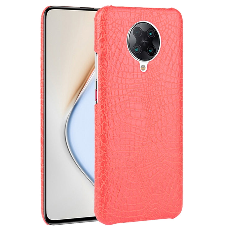For Xiaomi Poco F2 Pro / Redmi K30 Pro Shockproof Crocodile Texture PC + PU Case