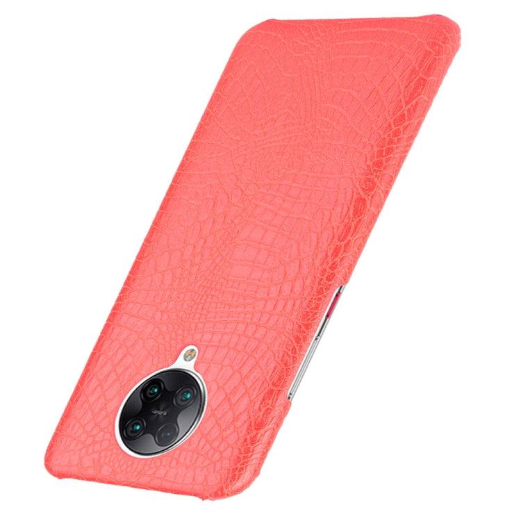 For Xiaomi Poco F2 Pro / Redmi K30 Pro Shockproof Crocodile Texture PC + PU Case