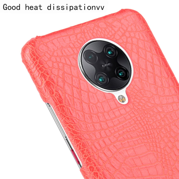 For Xiaomi Poco F2 Pro / Redmi K30 Pro Shockproof Crocodile Texture PC + PU Case