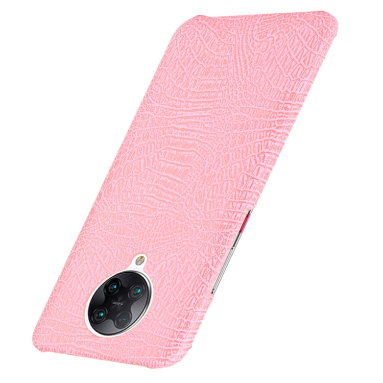 For Xiaomi Poco F2 Pro / Redmi K30 Pro Shockproof Crocodile Texture PC + PU Case