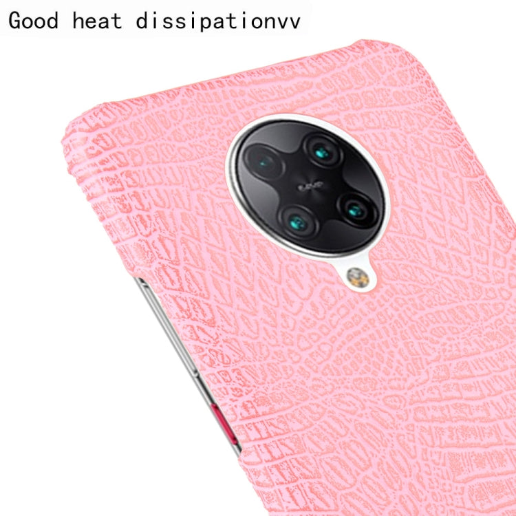 For Xiaomi Poco F2 Pro / Redmi K30 Pro Shockproof Crocodile Texture PC + PU Case
