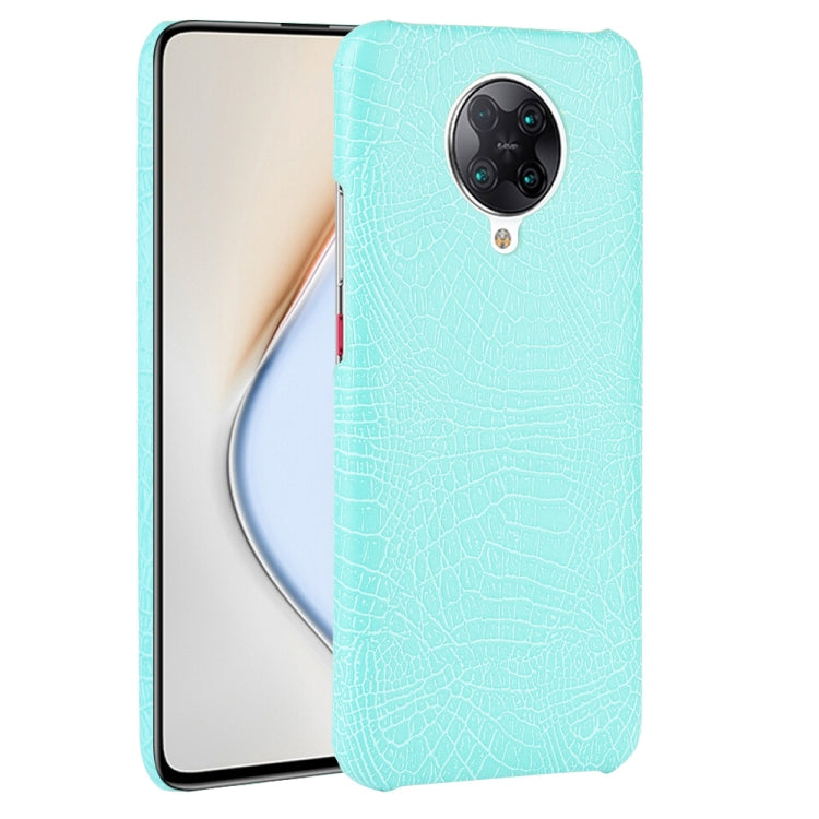 For Xiaomi Poco F2 Pro / Redmi K30 Pro Shockproof Crocodile Texture PC + PU Case