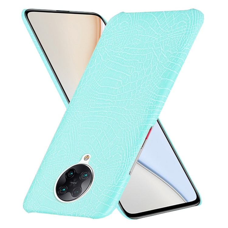 For Xiaomi Poco F2 Pro / Redmi K30 Pro Shockproof Crocodile Texture PC + PU Case