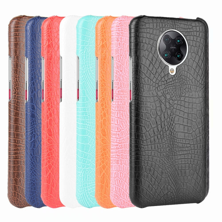 For Xiaomi Poco F2 Pro / Redmi K30 Pro Shockproof Crocodile Texture PC + PU Case