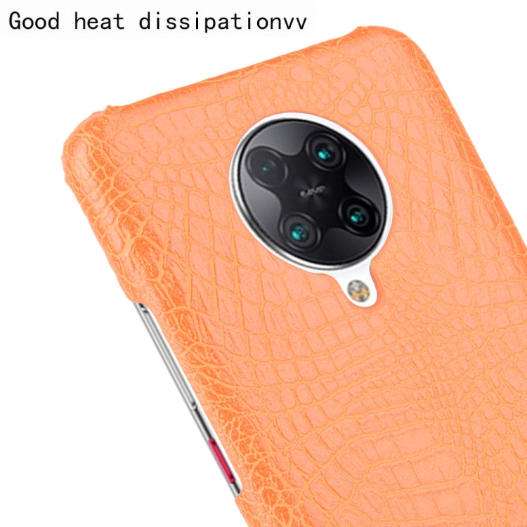For Xiaomi Poco F2 Pro / Redmi K30 Pro Shockproof Crocodile Texture PC + PU Case