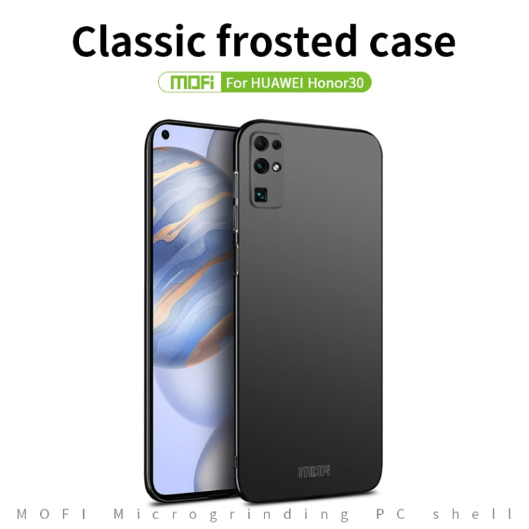 For Huawei Honor 30 MOFI Frosted PC Ultra-thin Hard Case