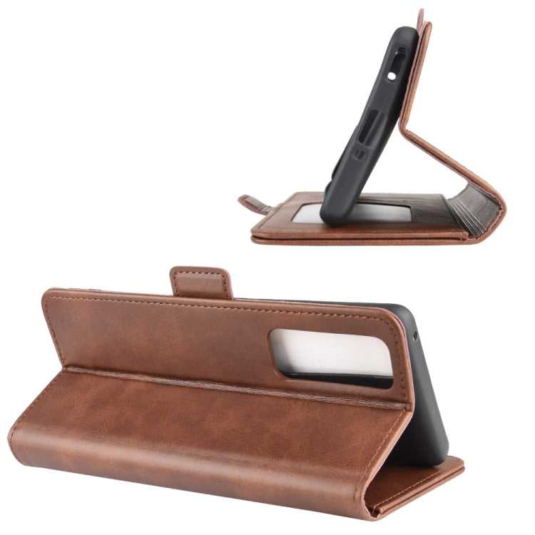 For Huawei Nova 7 Pro 5G Dual-side Magnetic Buckle Horizontal Flip Leather Case with Holder & Card Slots & Wallet