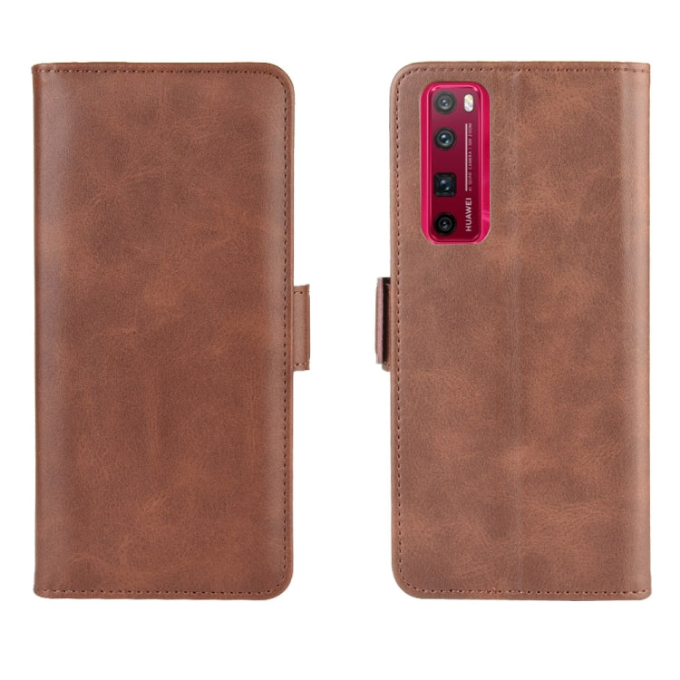 For Huawei Nova 7 Pro 5G Dual-side Magnetic Buckle Horizontal Flip Leather Case with Holder & Card Slots & Wallet