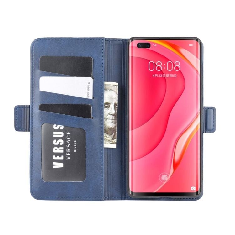 For Huawei Nova 7 Pro 5G Dual-side Magnetic Buckle Horizontal Flip Leather Case with Holder & Card Slots & Wallet