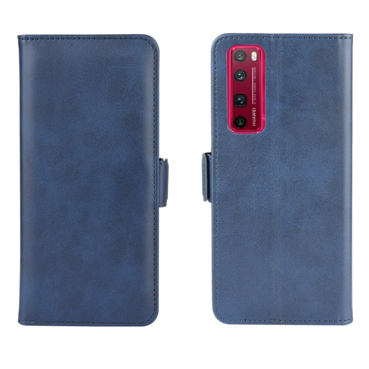 For Huawei Nova 7 Pro 5G Dual-side Magnetic Buckle Horizontal Flip Leather Case with Holder & Card Slots & Wallet