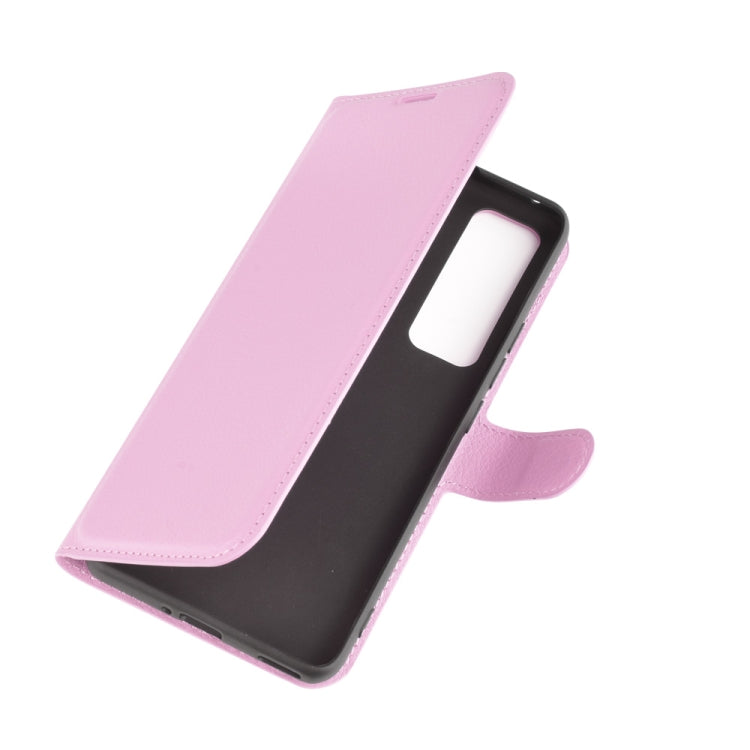 For Huawei Nova 7 Pro 5G Litchi Texture Horizontal Flip Protective Case with Holder & Card Slots & Wallet