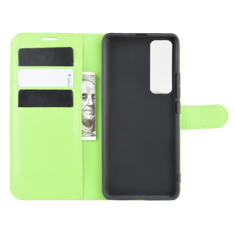 For Huawei Nova 7 Pro 5G Litchi Texture Horizontal Flip Protective Case with Holder & Card Slots & Wallet