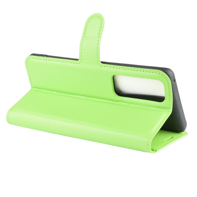 For Huawei Nova 7 Pro 5G Litchi Texture Horizontal Flip Protective Case with Holder & Card Slots & Wallet