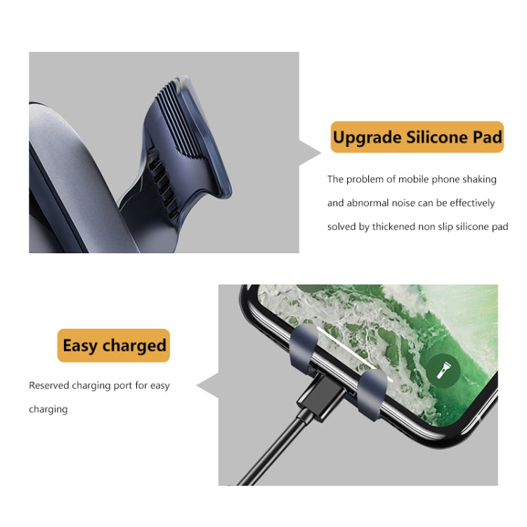 ENKAY ENK-CM103 Auto Gravity Car Mount Rotation Car Air Vent Mount Phone Holder Aluminum Alloy Mini Edition
