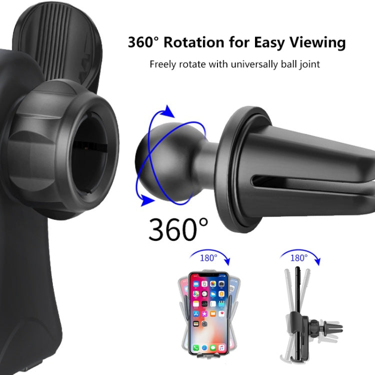 ENKAY ENK-CM103 Auto Gravity Car Mount Rotation Car Air Vent Mount Phone Holder Aluminum Alloy Mini Edition