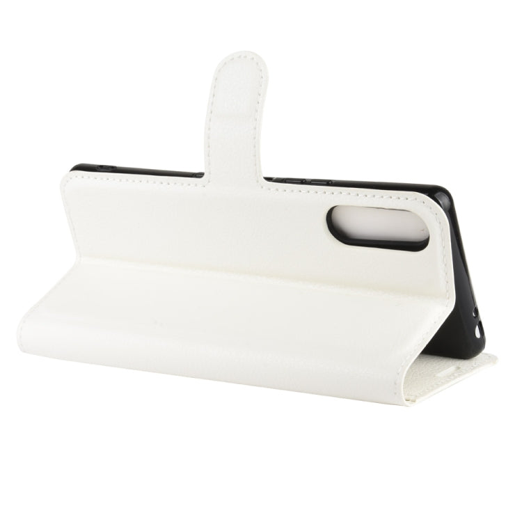 For Sony Xperia L4 Litchi Texture Horizontal Flip Protective Case with Holder & Card Slots & Wallet