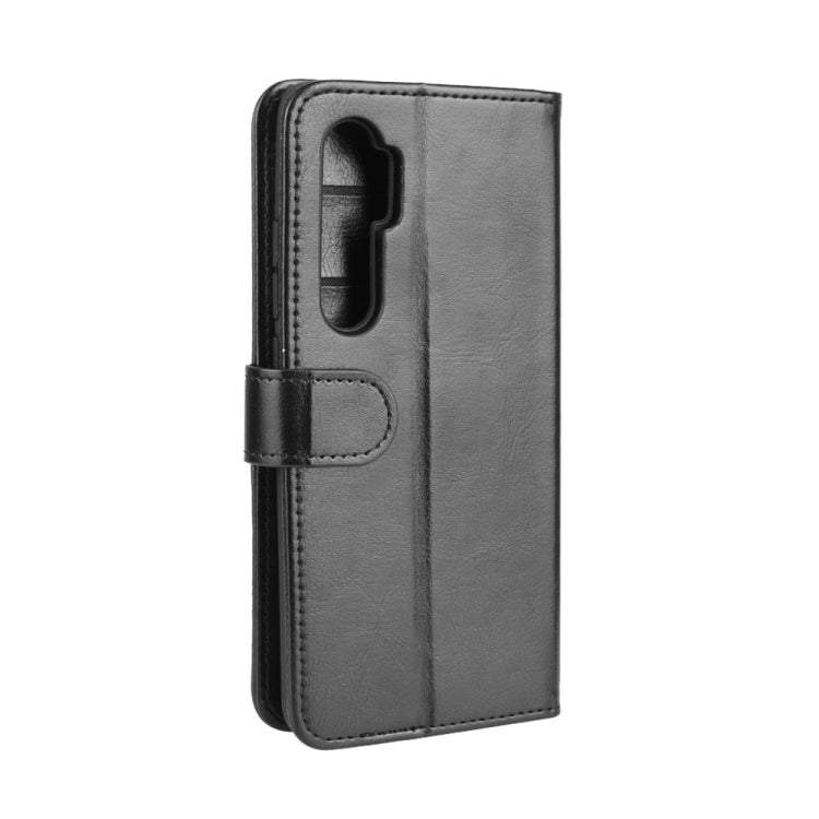 For Xiaomi Mi Note 10 Lite 5G R64 Texture Single Horizontal Flip Protective Case with Holder & Card Slots & Wallet& Photo Frame