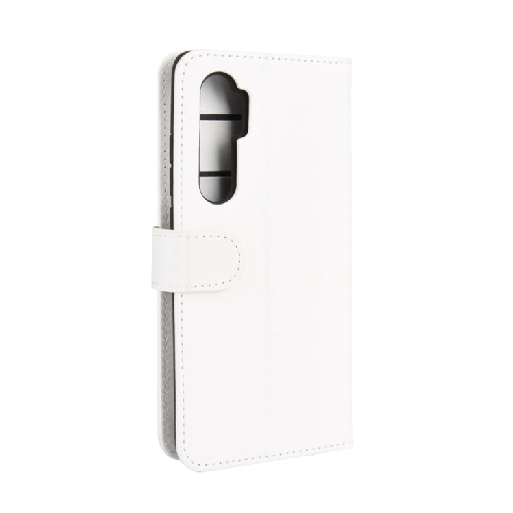 For Xiaomi Mi Note 10 Lite 5G R64 Texture Single Horizontal Flip Protective Case with Holder & Card Slots & Wallet& Photo Frame