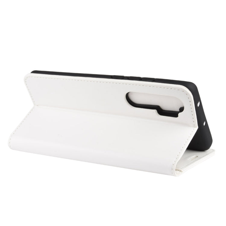 For Xiaomi Mi Note 10 Lite 5G R64 Texture Single Horizontal Flip Protective Case with Holder & Card Slots & Wallet& Photo Frame