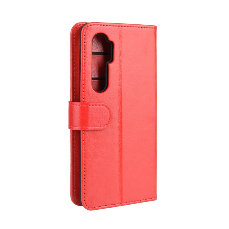 For Xiaomi Mi Note 10 Lite 5G R64 Texture Single Horizontal Flip Protective Case with Holder & Card Slots & Wallet& Photo Frame