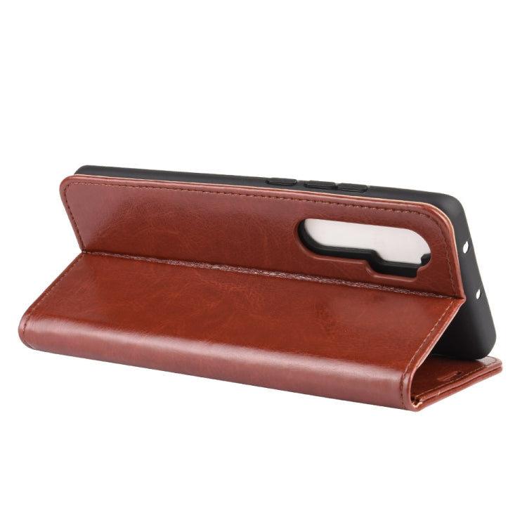 For Xiaomi Mi Note 10 Lite 5G R64 Texture Single Horizontal Flip Protective Case with Holder & Card Slots & Wallet& Photo Frame