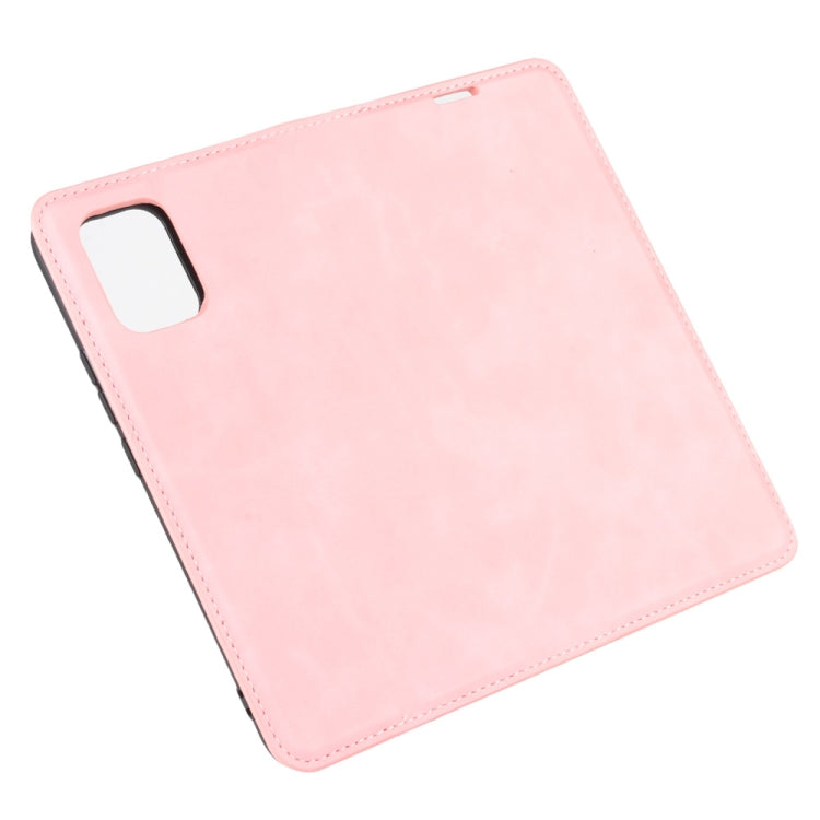 For Xiaomi Mi 10 Lite 5G Retro-skin Business Magnetic Suction Leather Case with Holder & Card Slots & Wallet