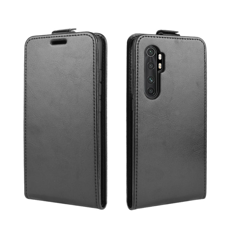 For Xiaomi Mi Note 10 Lite R64 Texture Single Vertical Flip Leather Protective Case with Card Slots & Photo Frame
