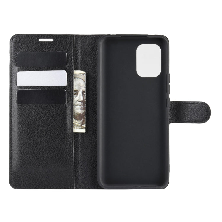 For Xiaomi Mi 10 Lite 5G Litchi Texture Horizontal Flip Protective Case with Holder & Card Slots & Wallet