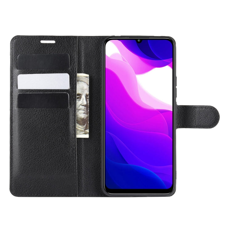 For Xiaomi Mi 10 Lite 5G Litchi Texture Horizontal Flip Protective Case with Holder & Card Slots & Wallet