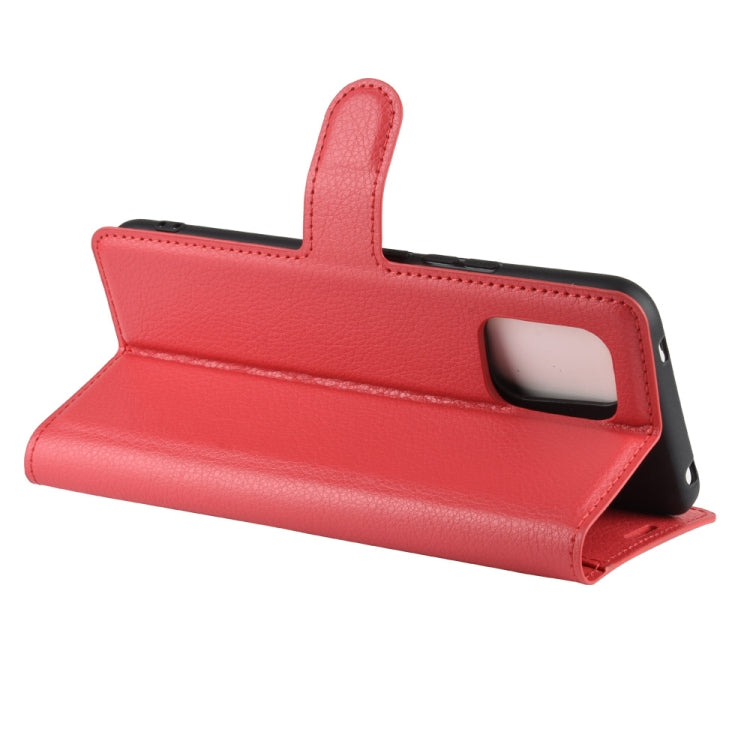 For Xiaomi Mi 10 Lite 5G Litchi Texture Horizontal Flip Protective Case with Holder & Card Slots & Wallet