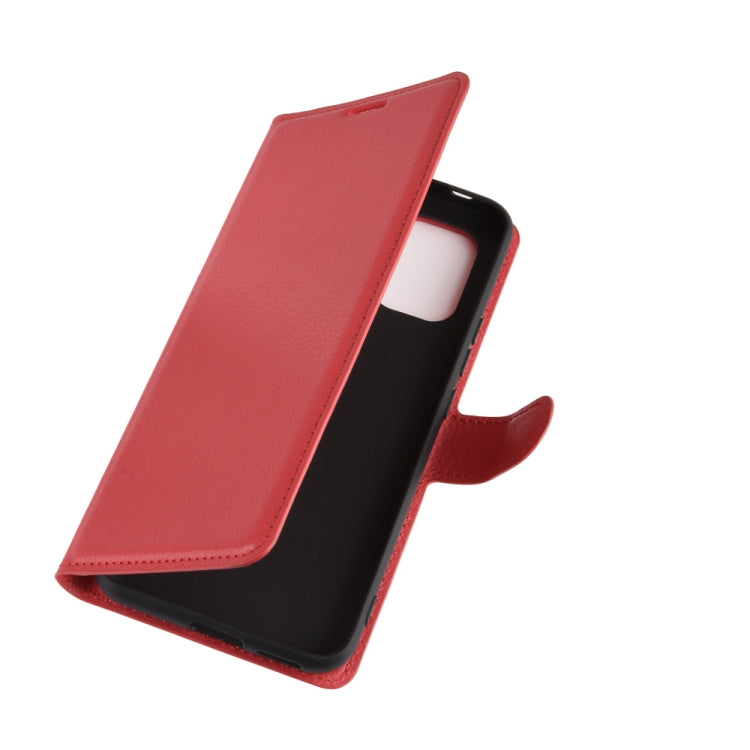 For Xiaomi Mi 10 Lite 5G Litchi Texture Horizontal Flip Protective Case with Holder & Card Slots & Wallet