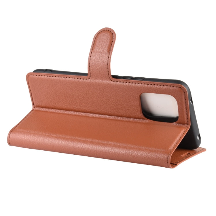 For Xiaomi Mi 10 Lite 5G Litchi Texture Horizontal Flip Protective Case with Holder & Card Slots & Wallet