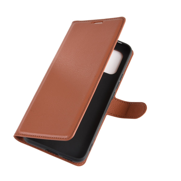 For Xiaomi Mi 10 Lite 5G Litchi Texture Horizontal Flip Protective Case with Holder & Card Slots & Wallet