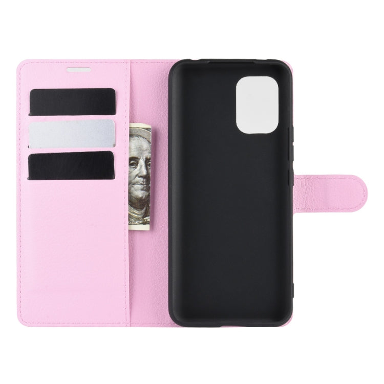 For Xiaomi Mi 10 Lite 5G Litchi Texture Horizontal Flip Protective Case with Holder & Card Slots & Wallet