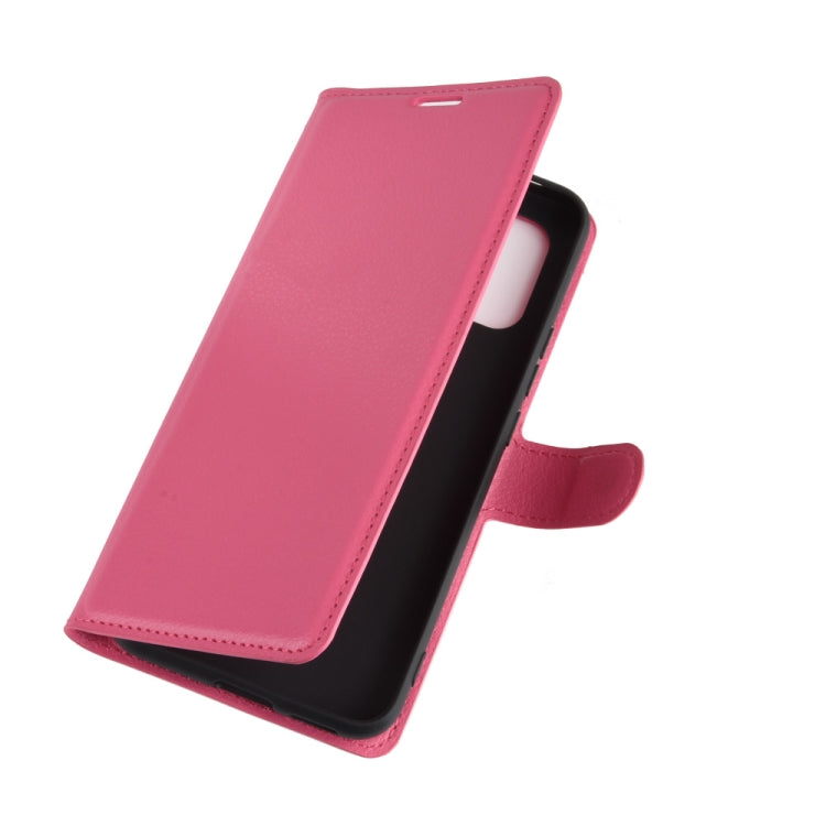 For Xiaomi Mi 10 Lite 5G Litchi Texture Horizontal Flip Protective Case with Holder & Card Slots & Wallet