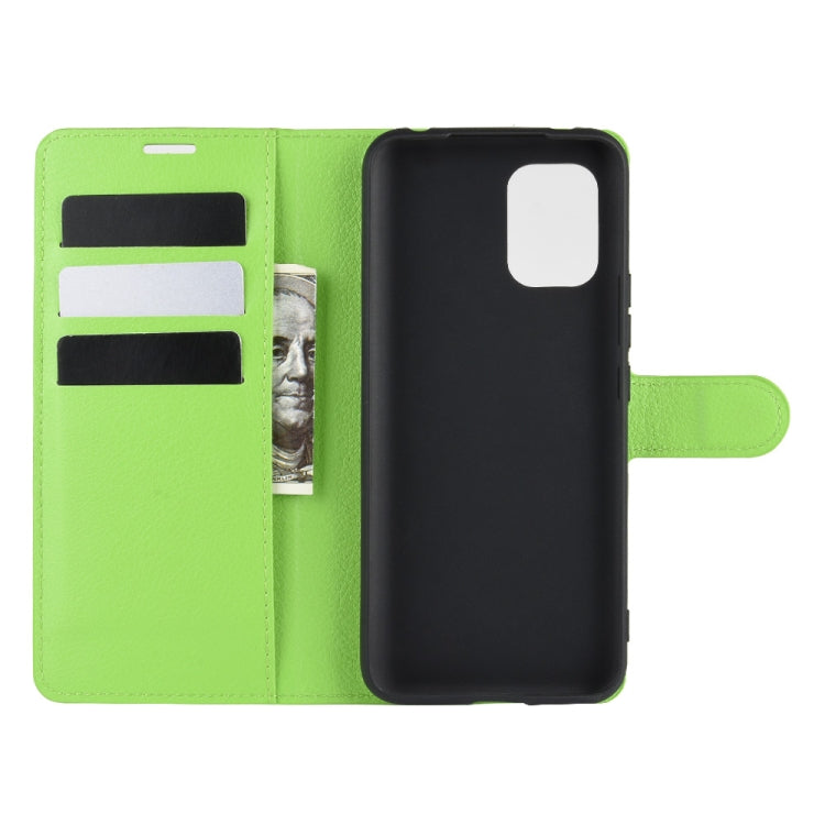 For Xiaomi Mi 10 Lite 5G Litchi Texture Horizontal Flip Protective Case with Holder & Card Slots & Wallet