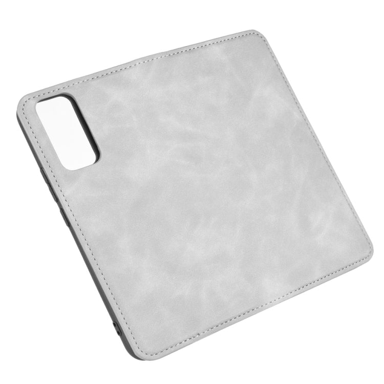 For Huawei Honor 30 Pro Retro-skin Business Magnetic Suction Leather Case with Holder & Card Slots & Wallet