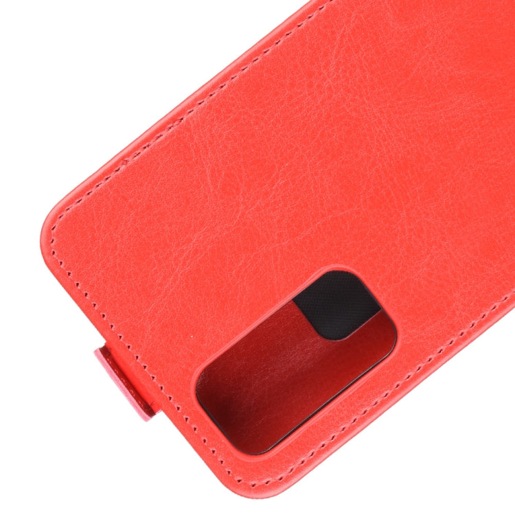 For Huawei Honor 30 Pro R64 Texture Single Vertical Flip Leather Protective Case with Card Slots & Photo Frame