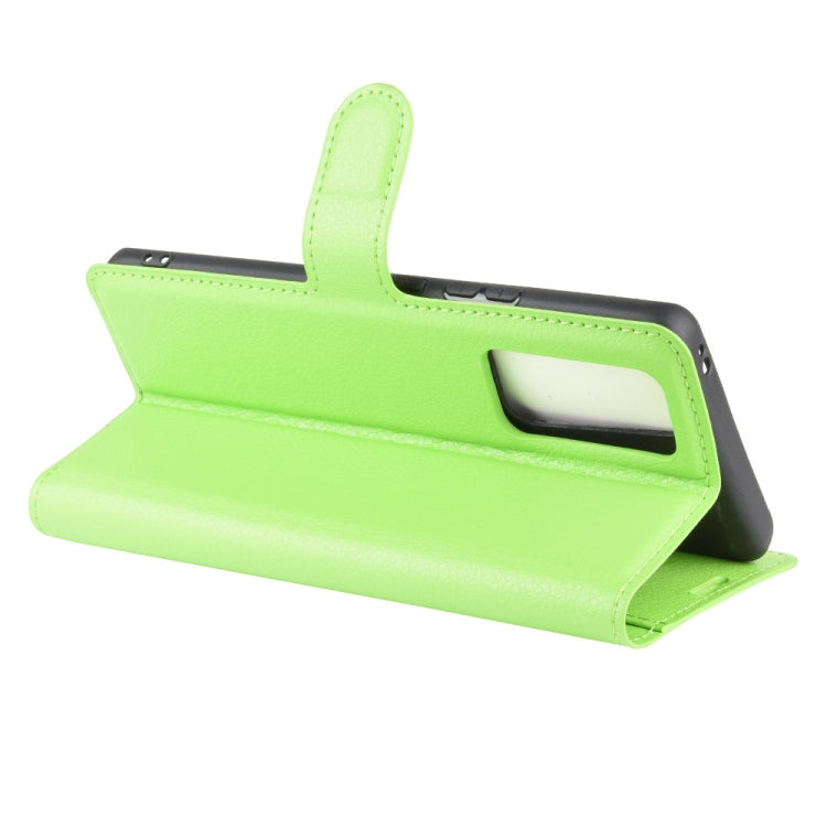 For Huawei Honor 30 Pro Litchi Texture Horizontal Flip Protective Case with Holder & Card Slots & Wallet