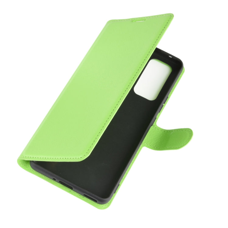 For Huawei Honor 30 Pro Litchi Texture Horizontal Flip Protective Case with Holder & Card Slots & Wallet