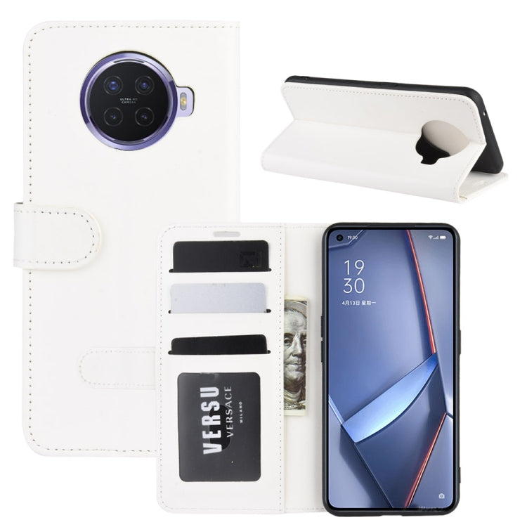 For OPPO ACE 2 R64 Texture Single Horizontal Flip Protective Case with Holder & Card Slots & Wallet& Photo Frame