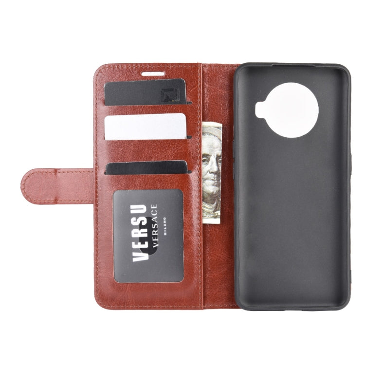 For OPPO ACE 2 R64 Texture Single Horizontal Flip Protective Case with Holder & Card Slots & Wallet& Photo Frame