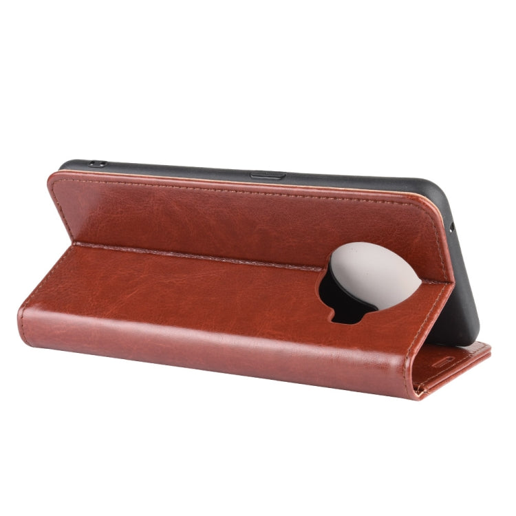 For OPPO ACE 2 R64 Texture Single Horizontal Flip Protective Case with Holder & Card Slots & Wallet& Photo Frame