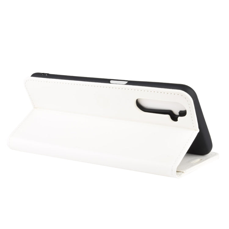 For OPPO Realme 6 R64 Texture Single Horizontal Flip Protective Case with Holder & Card Slots & Wallet& Photo Frame