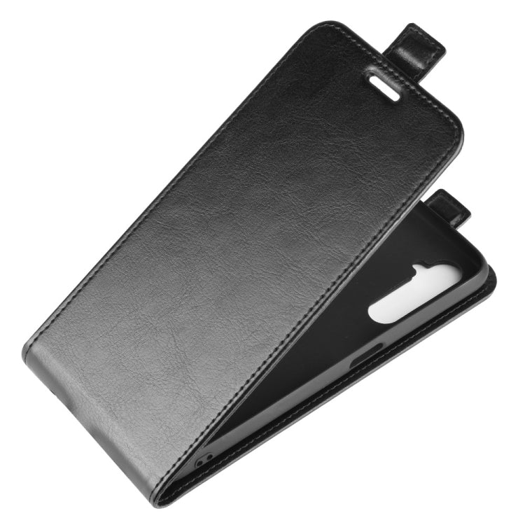 For OPPO Realme 6 R64 Texture Single Vertical Flip Leather Protective Case with Card Slots & Photo Frame